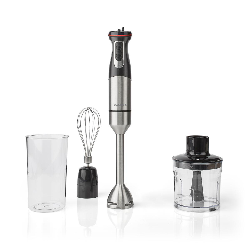 Nedis KAHB400CAL Handblender 800 W Roestvrij Staal Nedis KAHB400CAL Handblender 800 W Roestvrij Staal