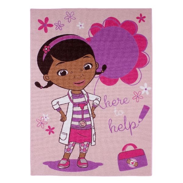 Doc Mc Stuffins Speelkleed 95x133cm Doc Mc Stuffins Speelkleed 95x133cm