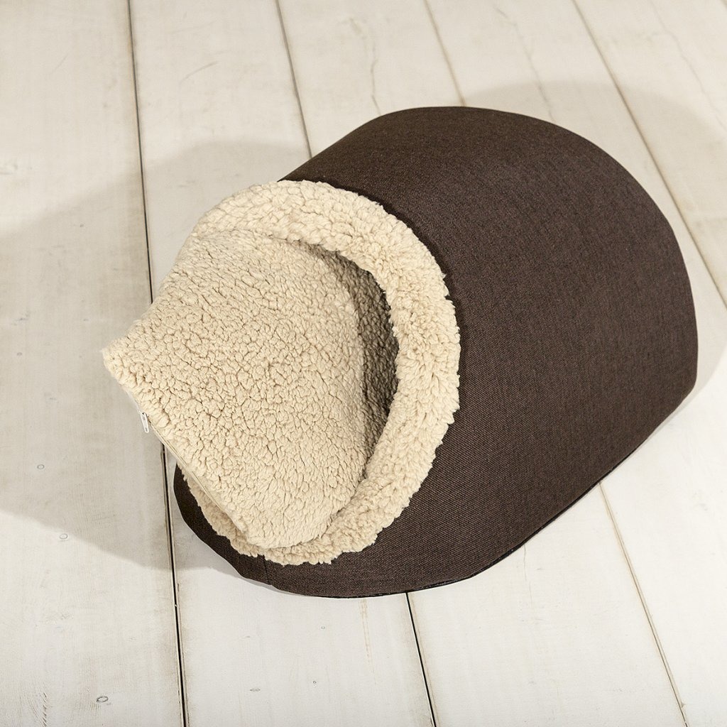 Sun Garden Simba Huisdieren Hol 45x40x32cm Bruin/Beige Sun Garden Simba Huisdieren Hol 45x40x32cm Bruin/Beige
