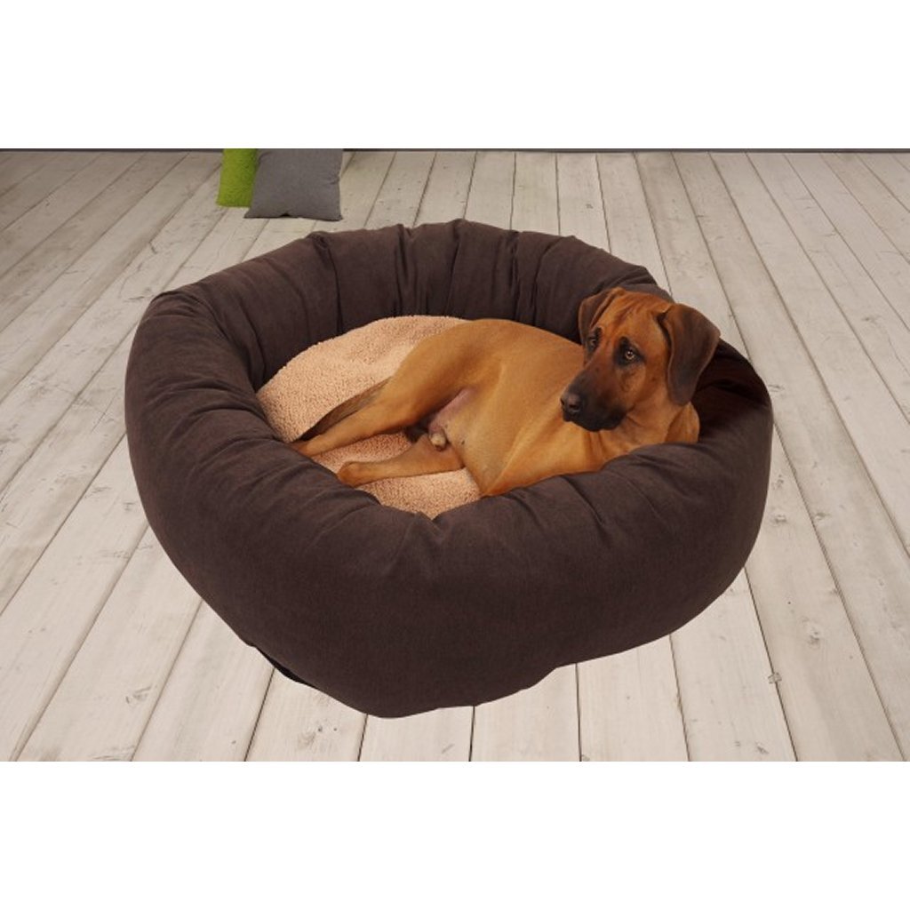 Sun Garden Muffin Hondenkussen Rond 80 cm Bruin/Beige Sun Garden Muffin Hondenkussen Rond 80 cm Bruin/Beige