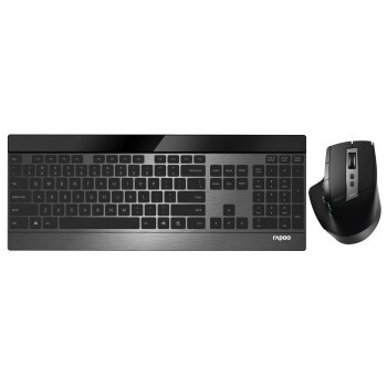 Rapoo 9900M Wireless Ultra-slim Multi-Mode-Deskset UI Black Rapoo 9900M Wireless Ultra-slim Multi-Mode-Deskset UI Black