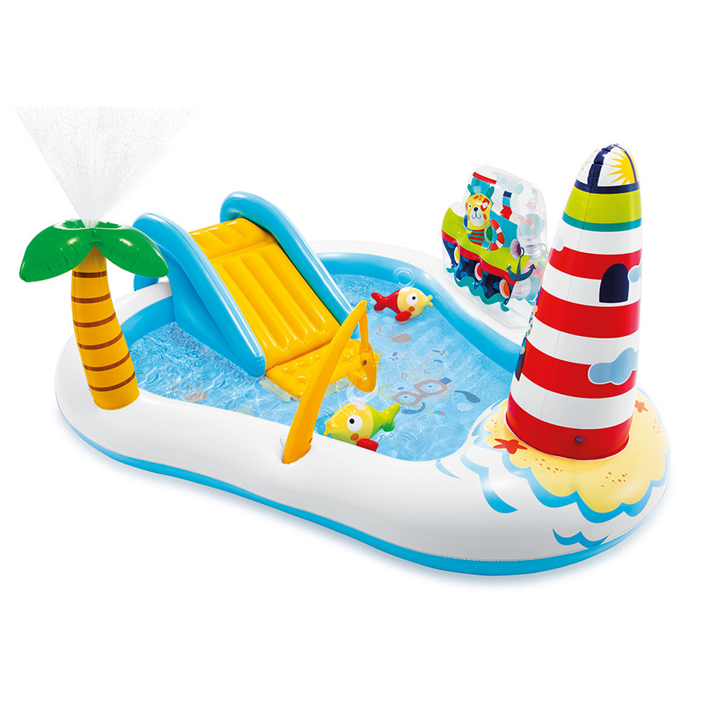 Intex 57162NP Zeeparadijs Bad met Accessoires 218x188x99 cm Intex 57162NP Zeeparadijs Bad met Accessoires 218x188x99 cm