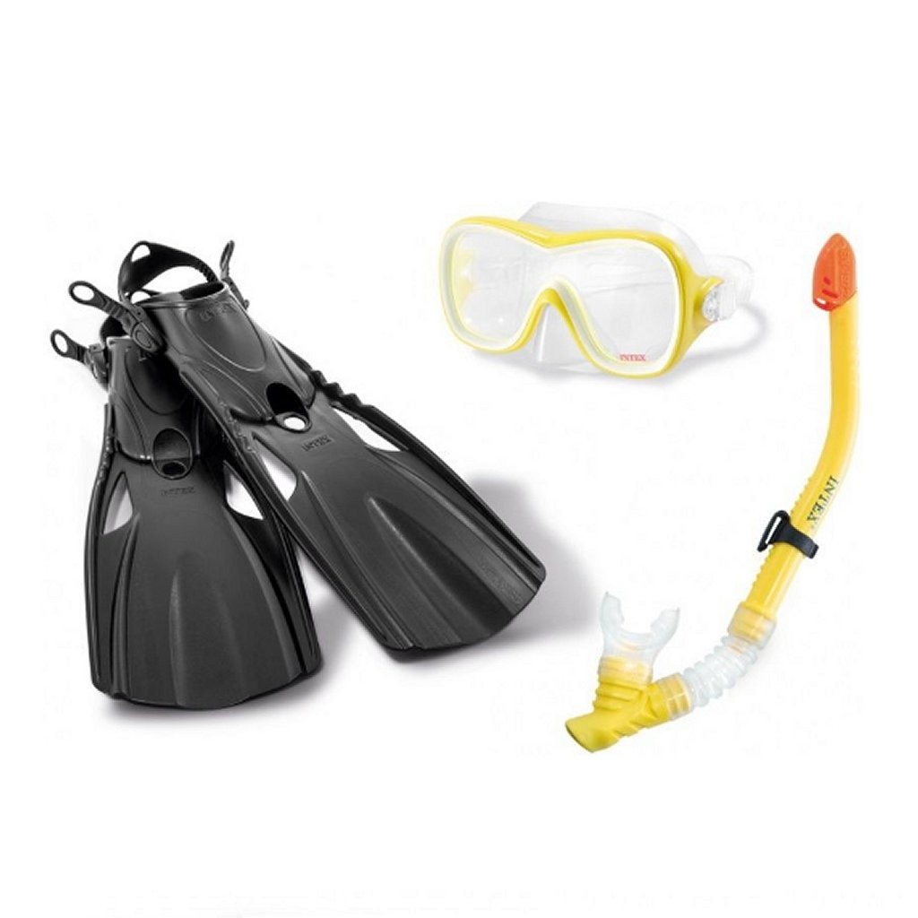 Intex 55658 Aquaflow Sport Wave Rider Sports Zwemset 38-40 Geel/Zwart Intex 55658 Aquaflow Sport Wave Rider Sports Zwemset 38-40 Geel/Zwart