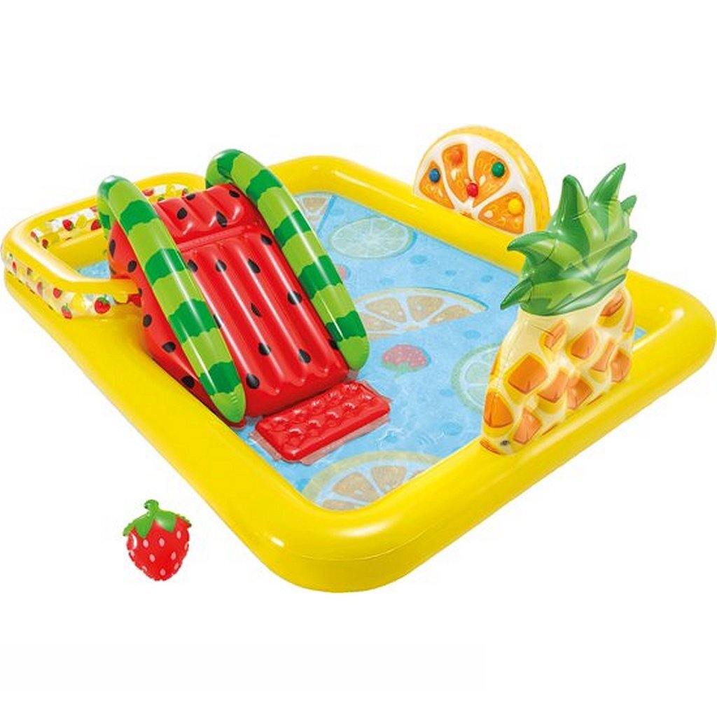 Intex 57158NP Fun N Fruity Opblaasbaar Speel Center 244x191x91 cm Intex 57158NP Fun N Fruity Opblaasbaar Speel Center 244x191x91 cm