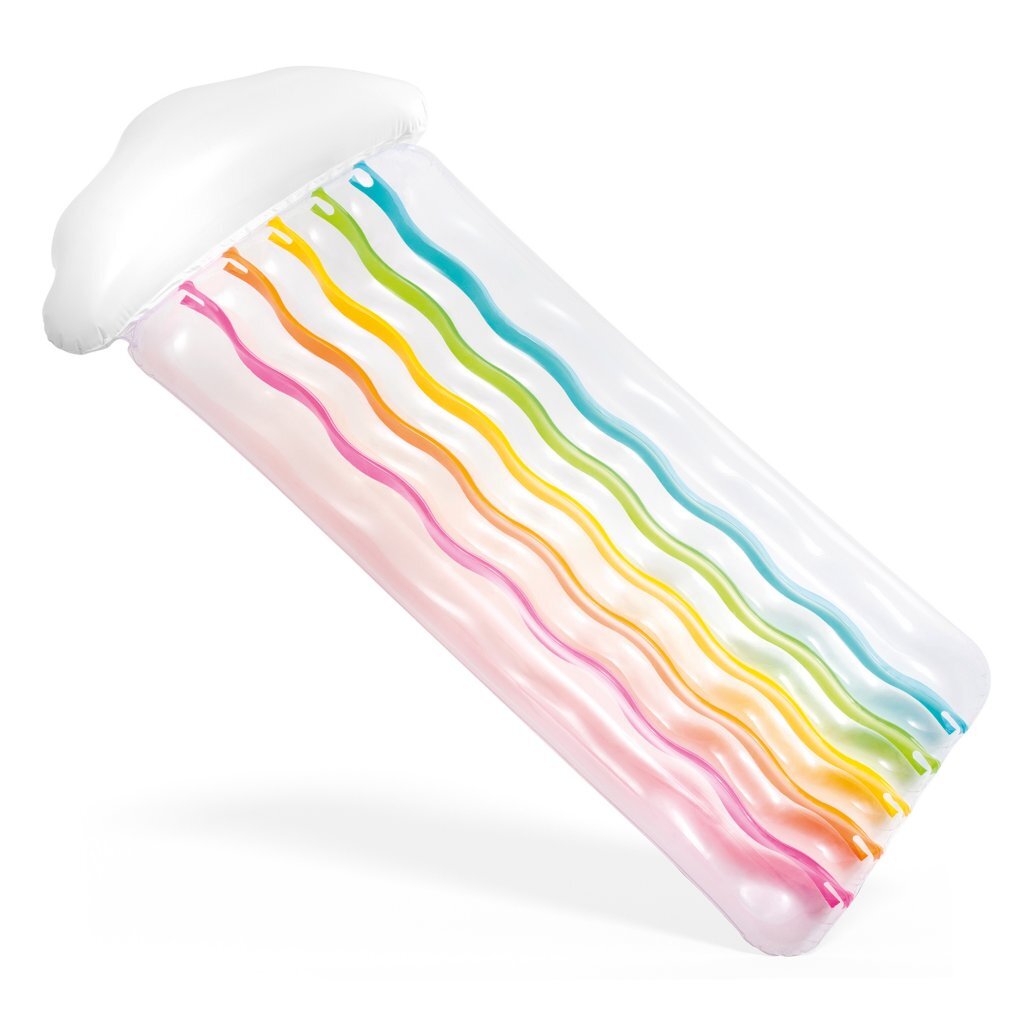 Intex 56804EU Regenboog Wolk Luchtbed 180x86 cm Intex 56804EU Regenboog Wolk Luchtbed 180x86 cm