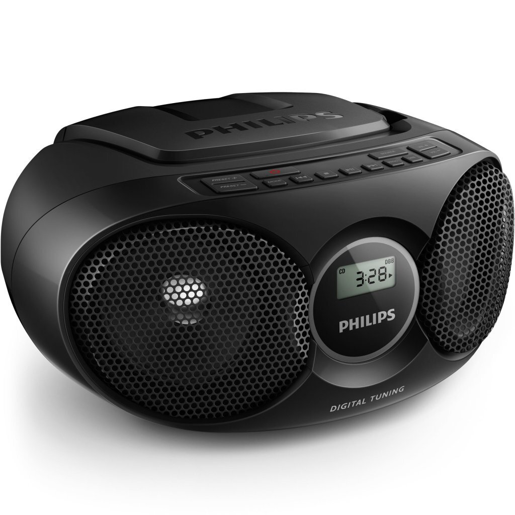 Philips AZ215B/12 Radio/CD-Speler Zwart Philips AZ215B/12 Radio/CD-Speler Zwart