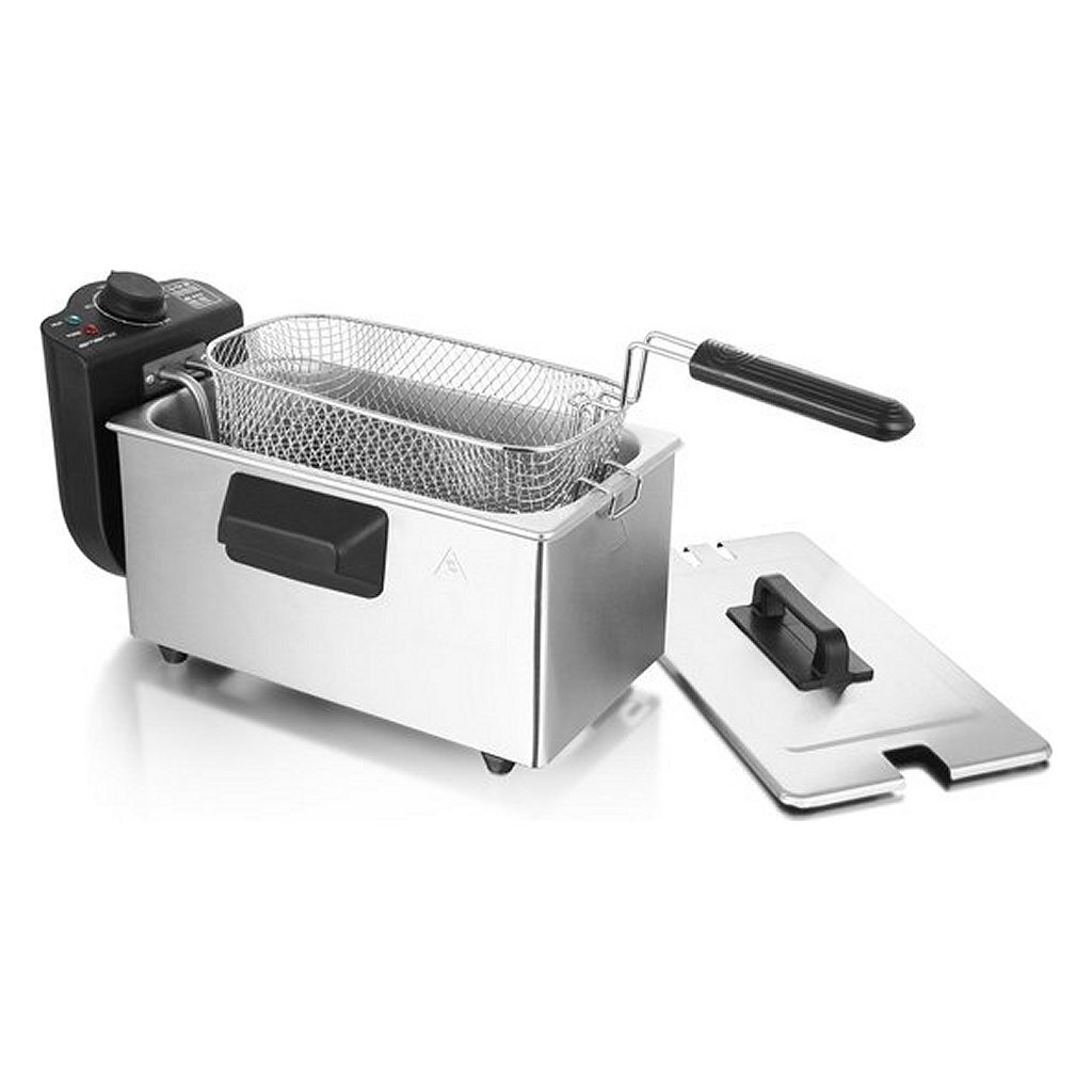 Emerio DF-120482 Friteuse 3L 2000W RVS/Zwart Emerio DF-120482 Friteuse 3L 2000W RVS/Zwart