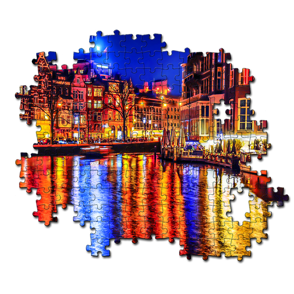 Clementoni High Quality Collection Puzzel Amsterdam 500 Stukjes Clementoni High Quality Collection Puzzel Amsterdam 500 Stukjes