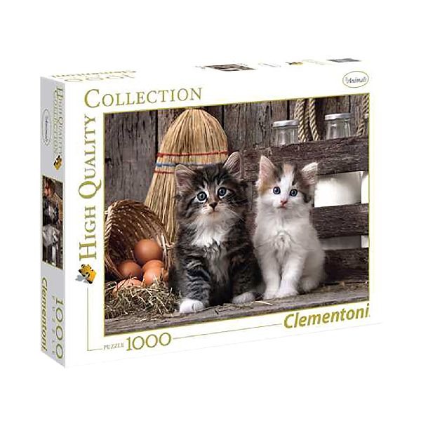 Clementoni Puzzel Lovely Kittens 1000 Stukjes Clementoni Puzzel Lovely Kittens 1000 Stukjes
