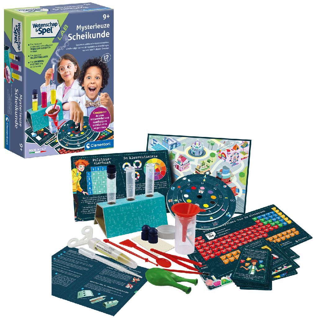 Clementoni Wetenschap Chemieset Clementoni Wetenschap Chemieset