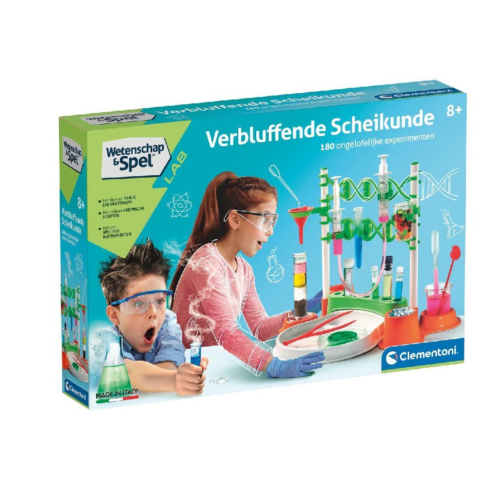 Clementoni Wetenschap Verbluffende Scheikunde Clementoni Wetenschap Verbluffende Scheikunde