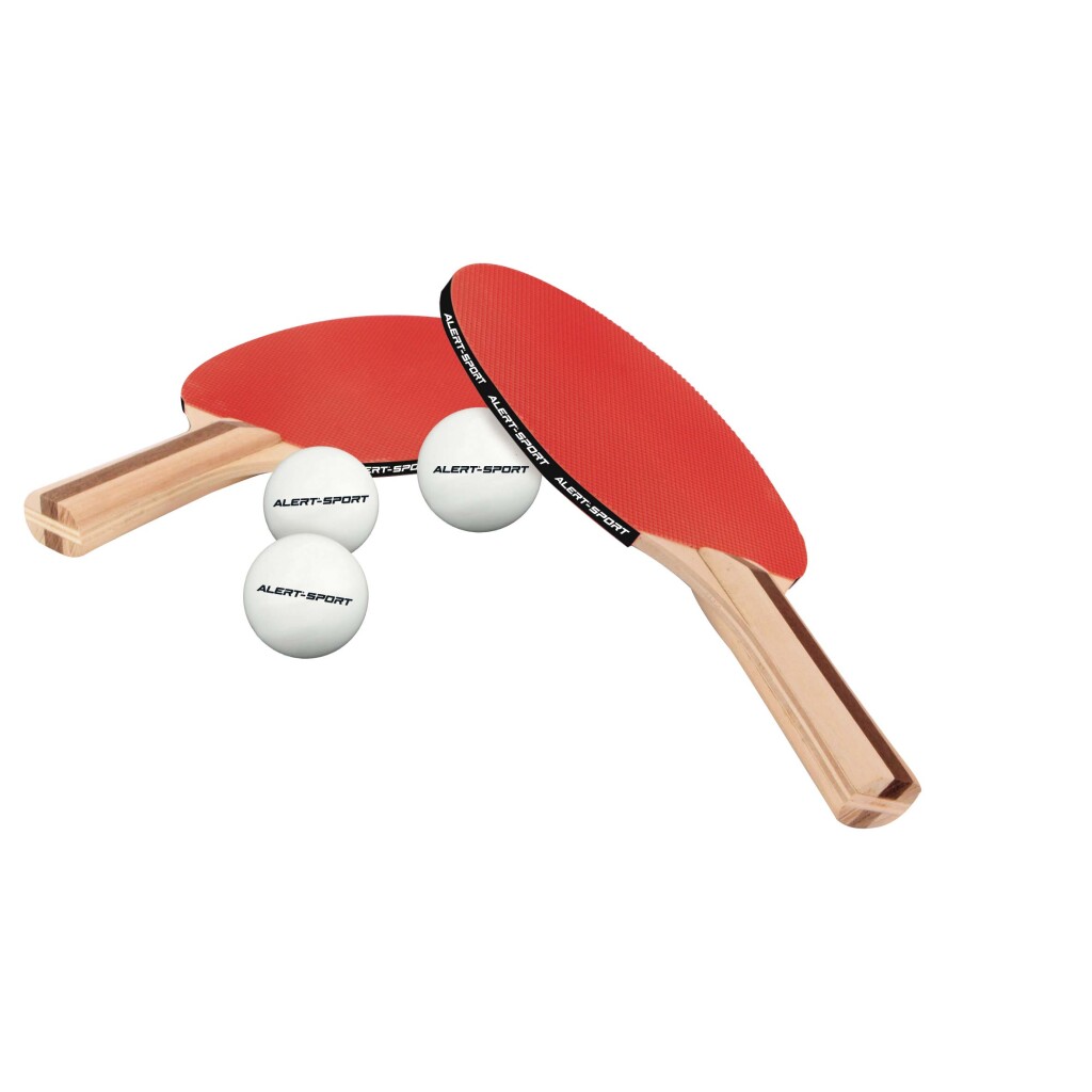 Alert Sport Tafeltennisset met 2 Batjes en 3 Ballen Alert Sport Tafeltennisset met 2 Batjes en 3 Ballen