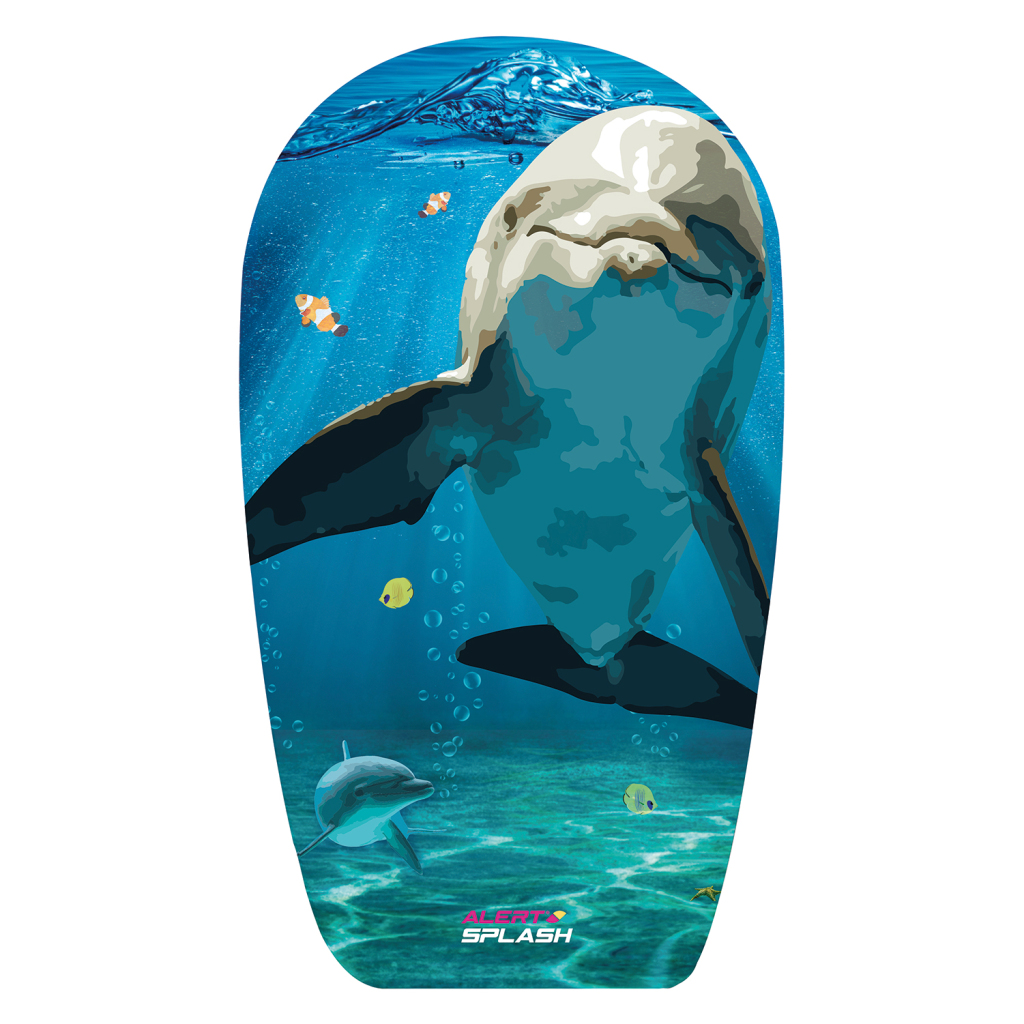 Alert Splash Bodyboard met Dolfijnen-Print 84 cm EPS Alert Splash Bodyboard met Dolfijnen-Print 84 cm EPS