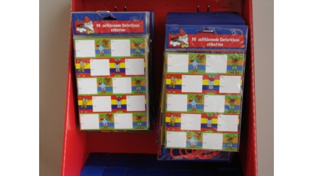 30 Zelfklevende Sinterklaas Etiketten 30 Zelfklevende Sinterklaas Etiketten