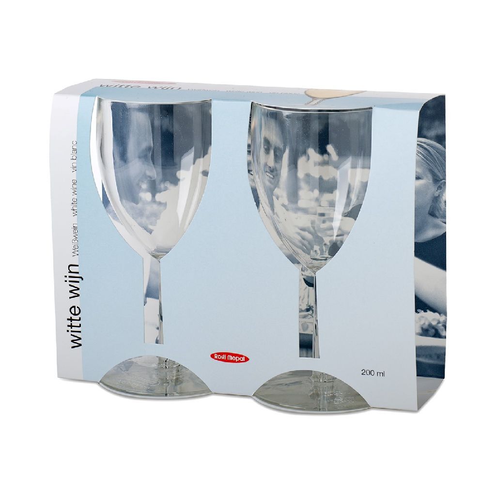 Rosti Mepal Wijnglazen 200 ml 2 Stuks Rosti Mepal Wijnglazen 200 ml 2 Stuks
