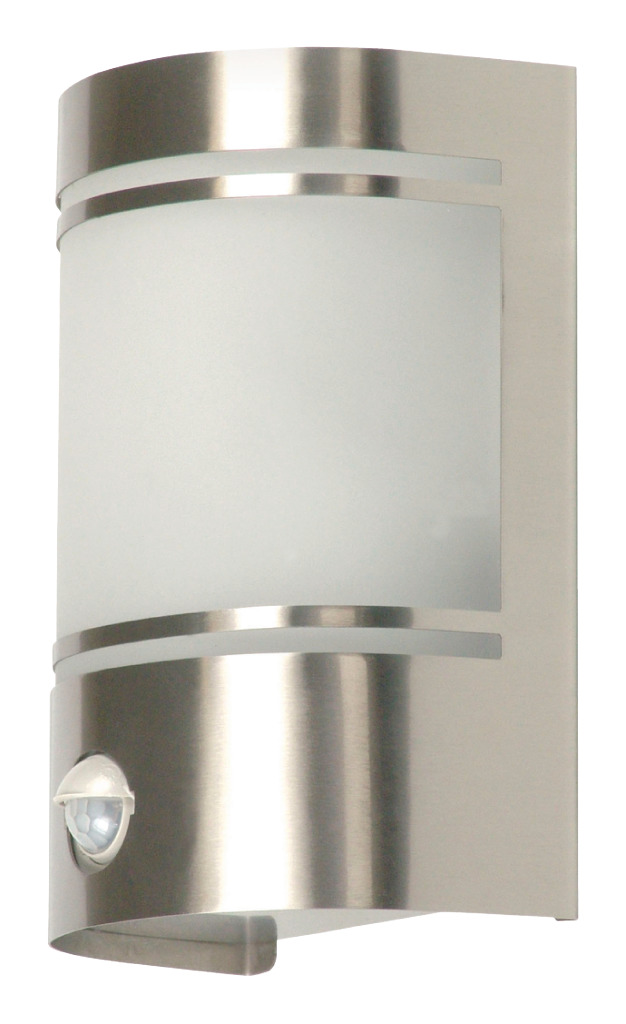 Ranex Ra-5000299 Wandlamp met Bewegingsmelder Geborsteld Rvs Glas (5000.299) Ranex Ra-5000299 Wandlamp met Bewegingsmelder Geborsteld Rvs Glas (5000.299)