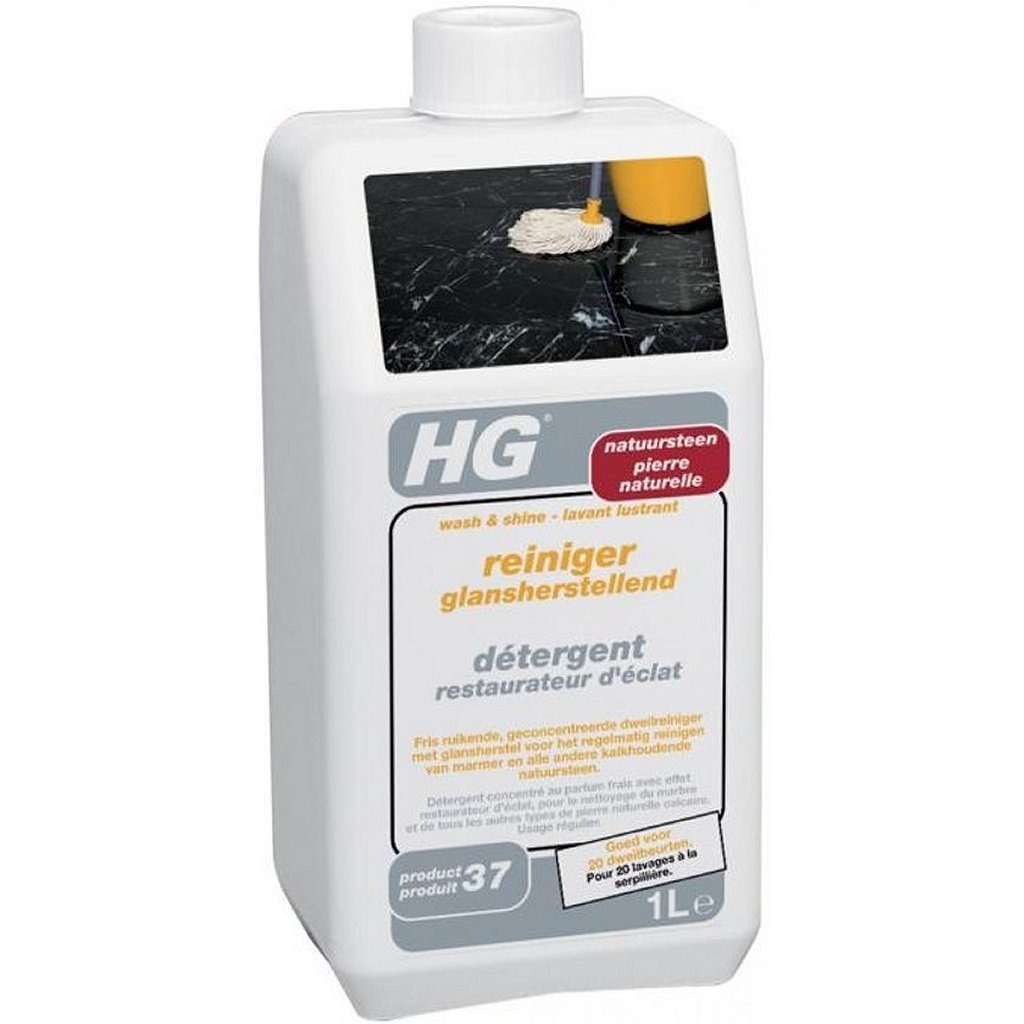HG Natuursteen Reiniger Glansherstellend 1L HG Natuursteen Reiniger Glansherstellend 1L