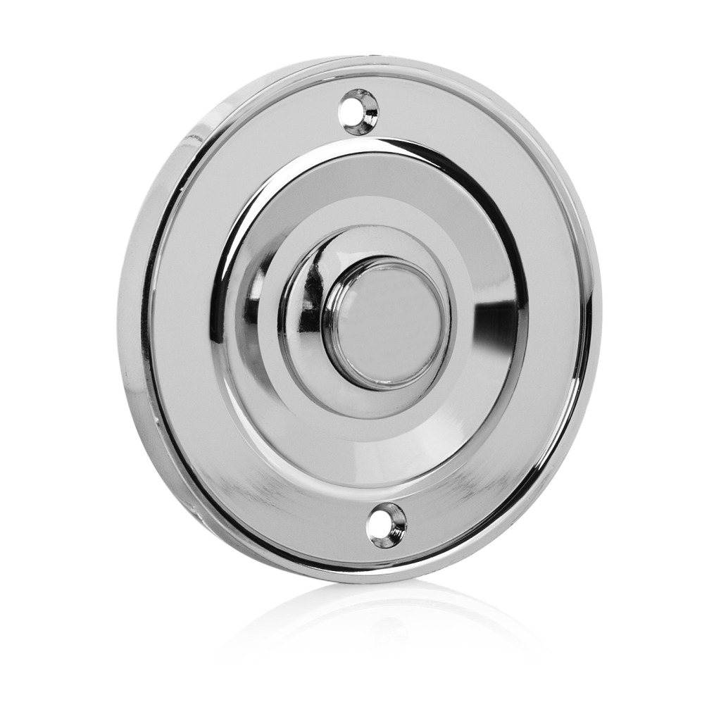 Byron DBW-21073 Wired Bell Push Chroom Byron DBW-21073 Wired Bell Push Chroom