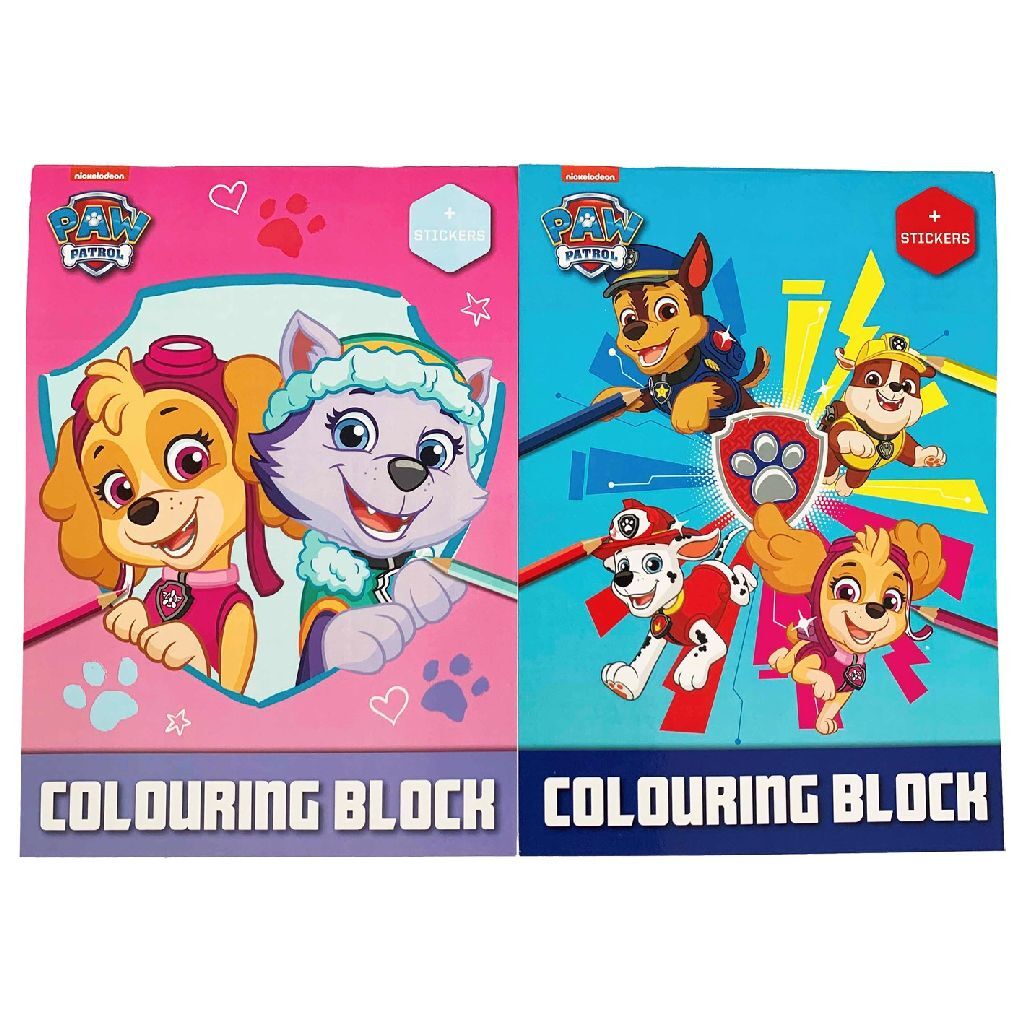 Paw Patrol Kleurboek + Stickers Assorti Paw Patrol Kleurboek + Stickers Assorti