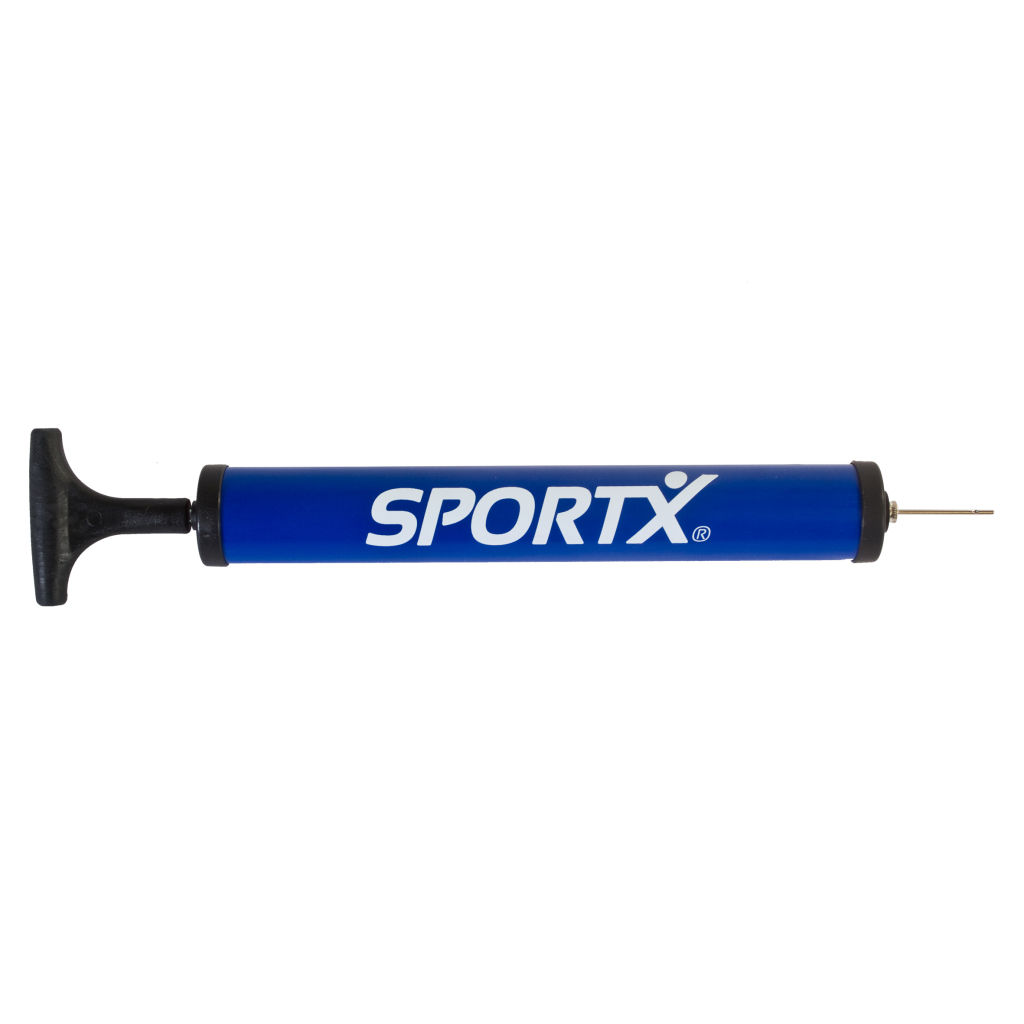 SportX Balpomp met Verloopstukje en Metalen Naald 30 cm Assorti SportX Balpomp met Verloopstukje en Metalen Naald 30 cm Assorti