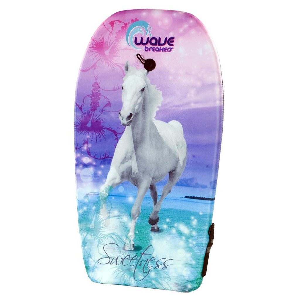 Wave Breakers Bodyboard met Paarden Print 93 cm Wave Breakers Bodyboard met Paarden Print 93 cm