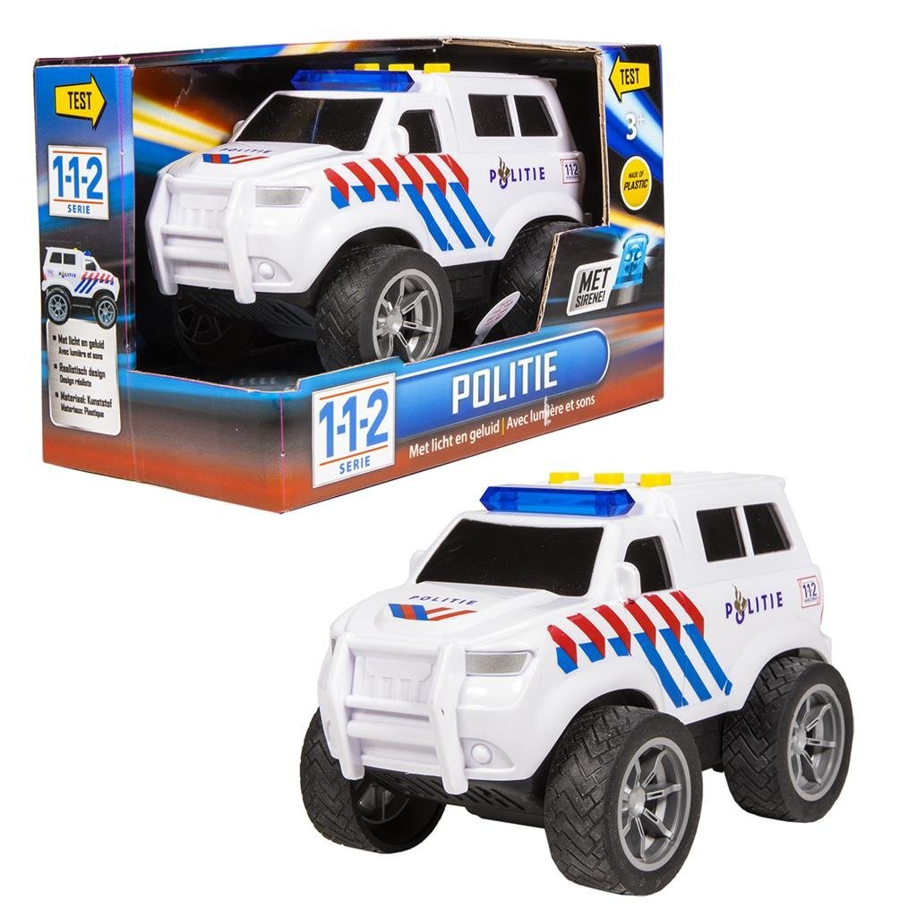 112 Politieauto + Licht en Geluid 112 Politieauto + Licht en Geluid