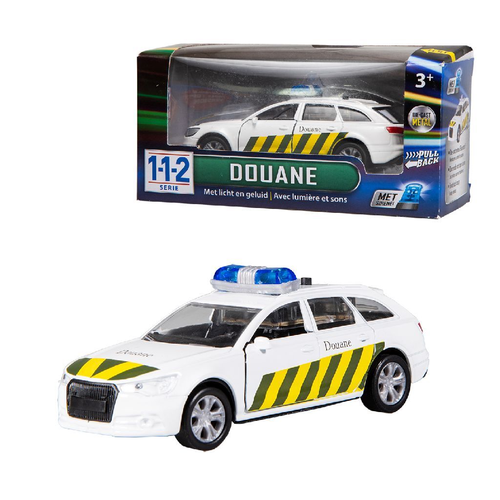 City 112 Douane Auto 1:43 + Licht/Geluid City 112 Douane Auto 1:43 + Licht/Geluid