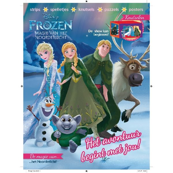 Disney Frozen Doeboek De Magie van het Noorderlicht Disney Frozen Doeboek De Magie van het Noorderlicht