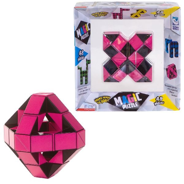 Clown Games Magic Puzzle 48-delig Roze Clown Games Magic Puzzle 48-delig Roze
