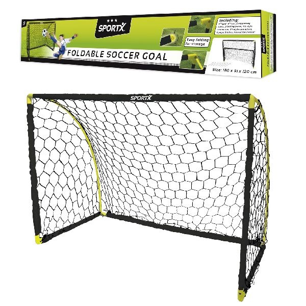 SportX Voetbaldoel 180x91x120cm SportX Voetbaldoel 180x91x120cm