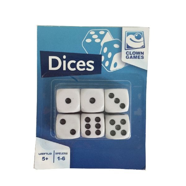 Clown Games Clown 6 Dobbelstenen Clown Games Clown 6 Dobbelstenen