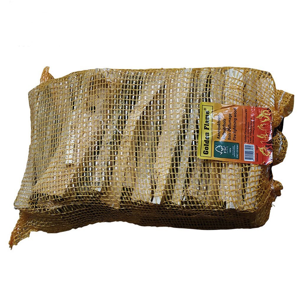 Golden Flame Aanmaakhout Naaldhout Latjes FSC 2,5 KG Golden Flame Aanmaakhout Naaldhout Latjes FSC 2,5 KG