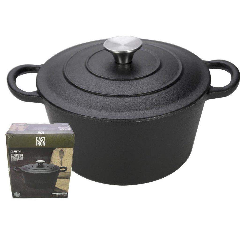 Gusta Gietijzeren Braadpan 24 cm Gusta Gietijzeren Braadpan 24 cm