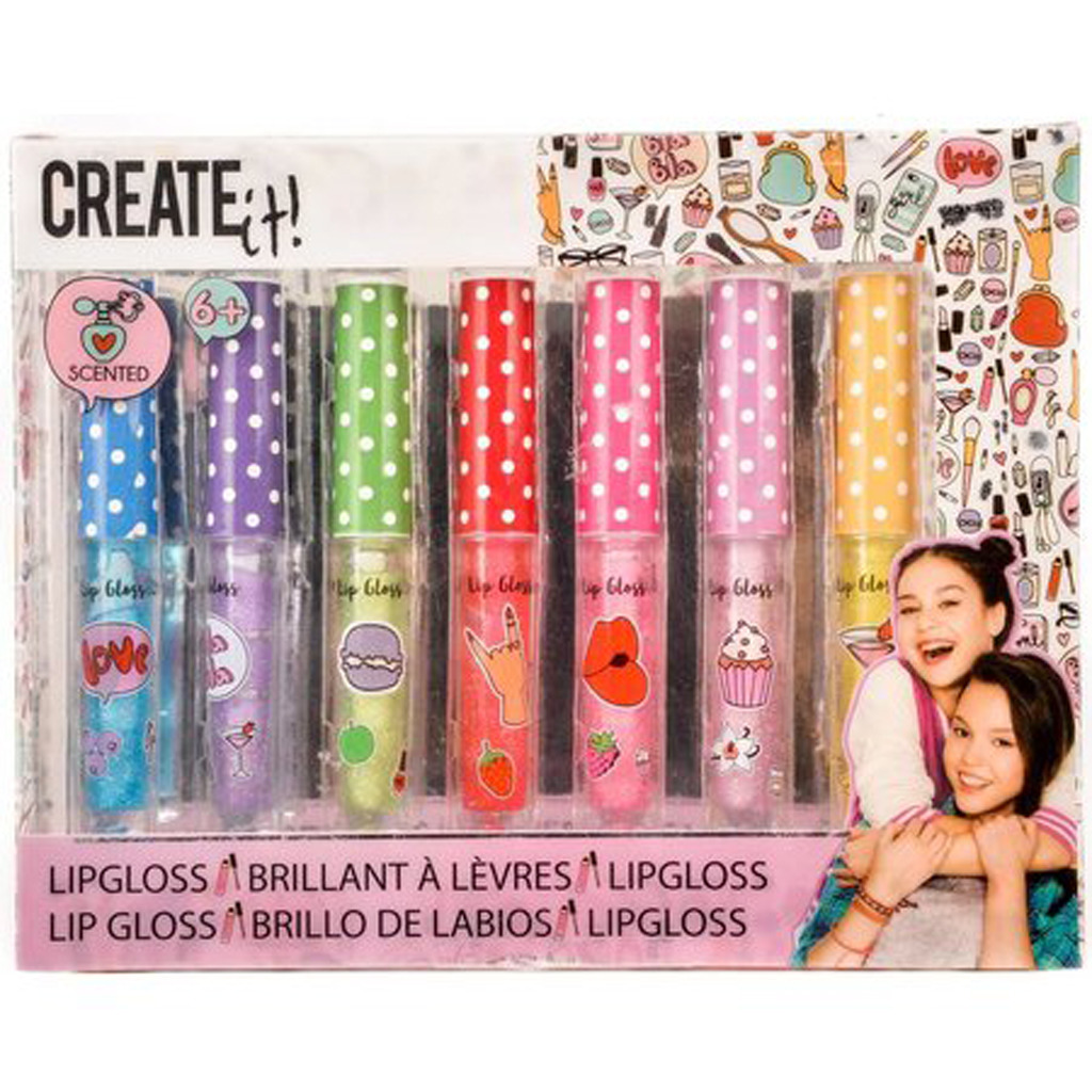 Create It! Geurende Lipgloss 7 Stuks Create It! Geurende Lipgloss 7 Stuks