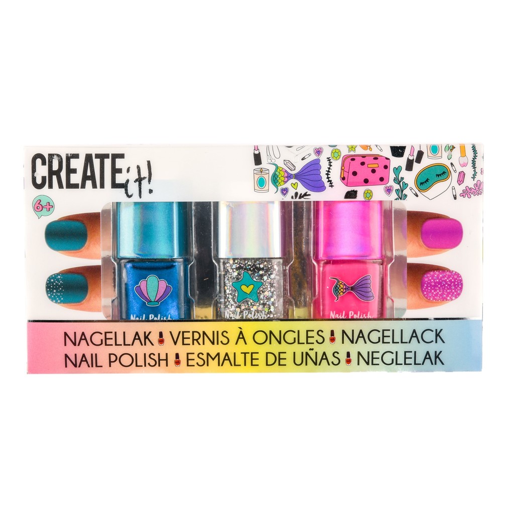 Create It Zeemeermin Nagellak 3 Stuks Create It Zeemeermin Nagellak 3 Stuks