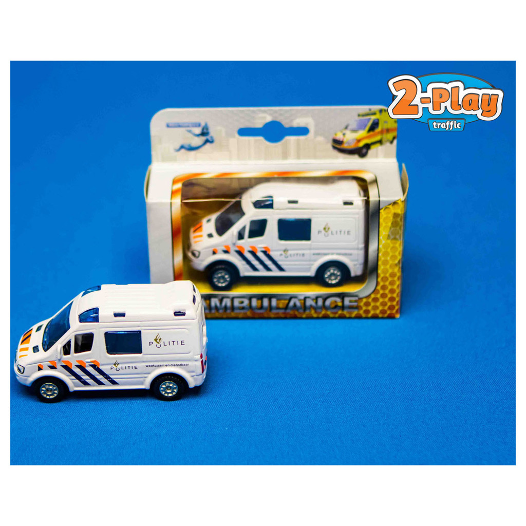 Diecast Pull Back Politie Auto 8 cm Diecast Pull Back Politie Auto 8 cm