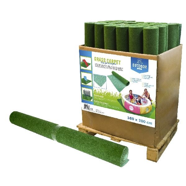 Clown Grastapijt met Noppen 100X200 cm Clown Grastapijt met Noppen 100X200 cm