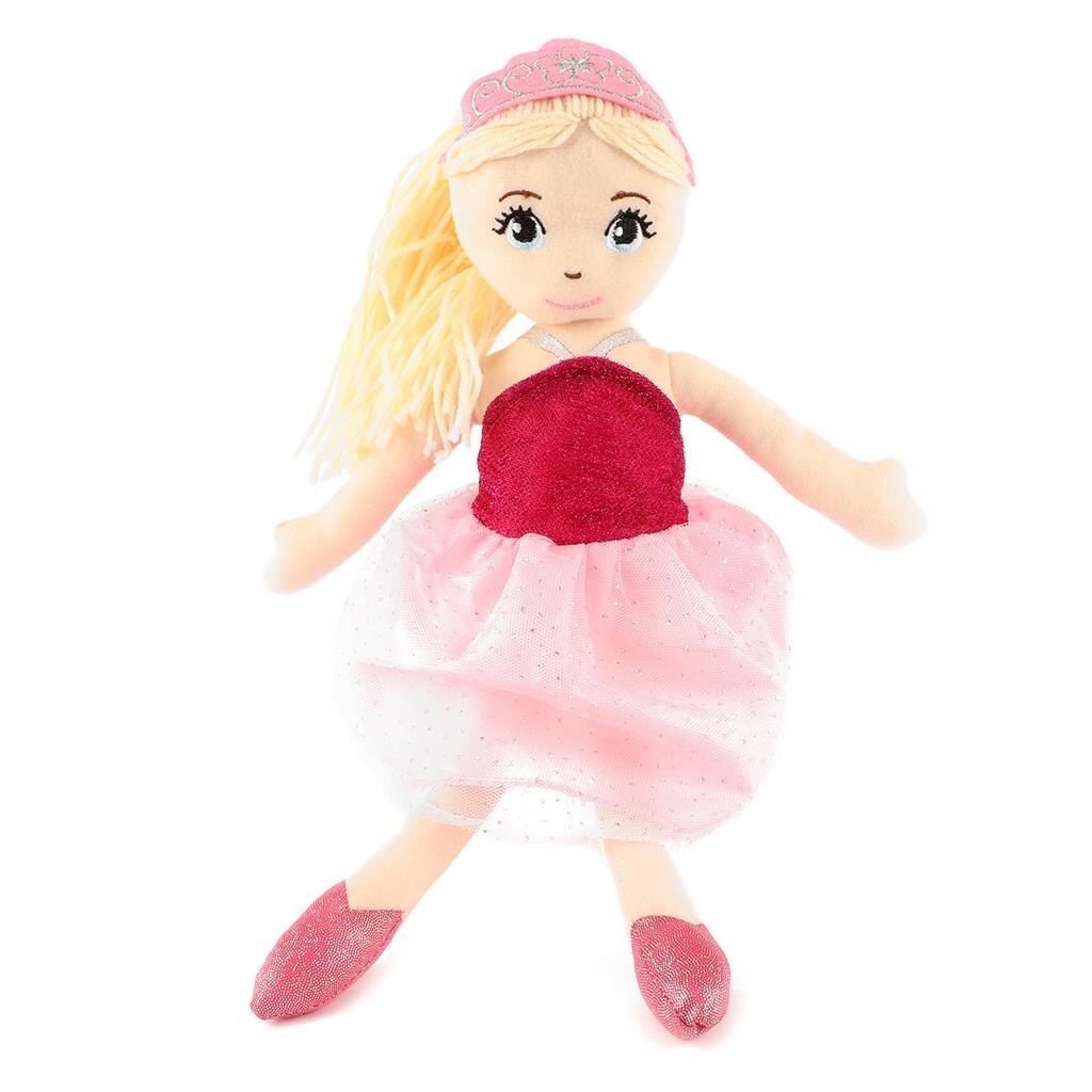 Princess Friends Stoffen Knuffelpop 35 cm Roze Princess Friends Stoffen Knuffelpop 35 cm Roze