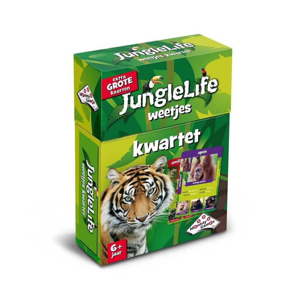Identity Games Junglelife Weetjes Kwartet Identity Games Junglelife Weetjes Kwartet