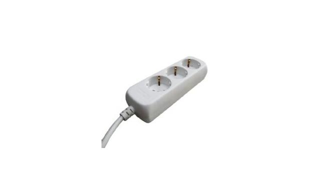 VB 41312 Tafelcontactdoos 3-Voudig + RA 5M 3x1mm VB 41312 Tafelcontactdoos 3-Voudig + RA 5M 3x1mm