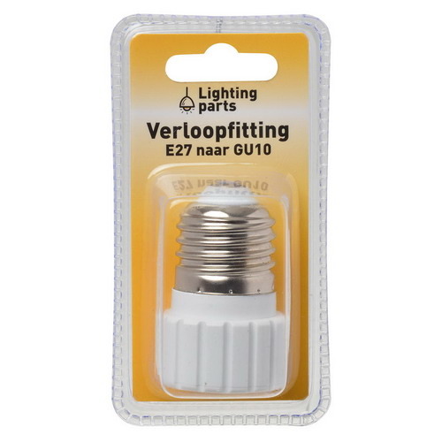 Lighting Parts 54391 Fitting verloop E27-GU10 Lighting Parts 54391 Fitting verloop E27-GU10