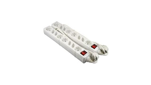 VB 61055 Tafelcontactdoos 4xRA + 4x Euro + Schakelaar 1,5M 2 Stuks VB 61055 Tafelcontactdoos 4xRA + 4x Euro + Schakelaar 1,5M 2 Stuks