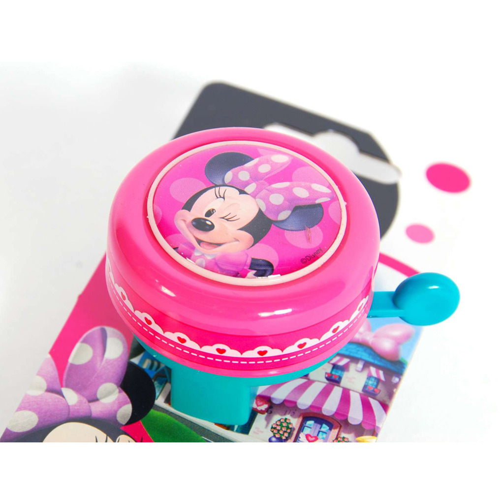Disney Minnie Mouse Fietsbel Roze/Groen Disney Minnie Mouse Fietsbel Roze/Groen