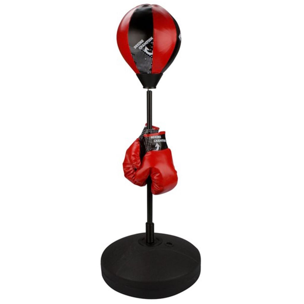 Avento junior boksbal set reflex zwart/rood 41BE