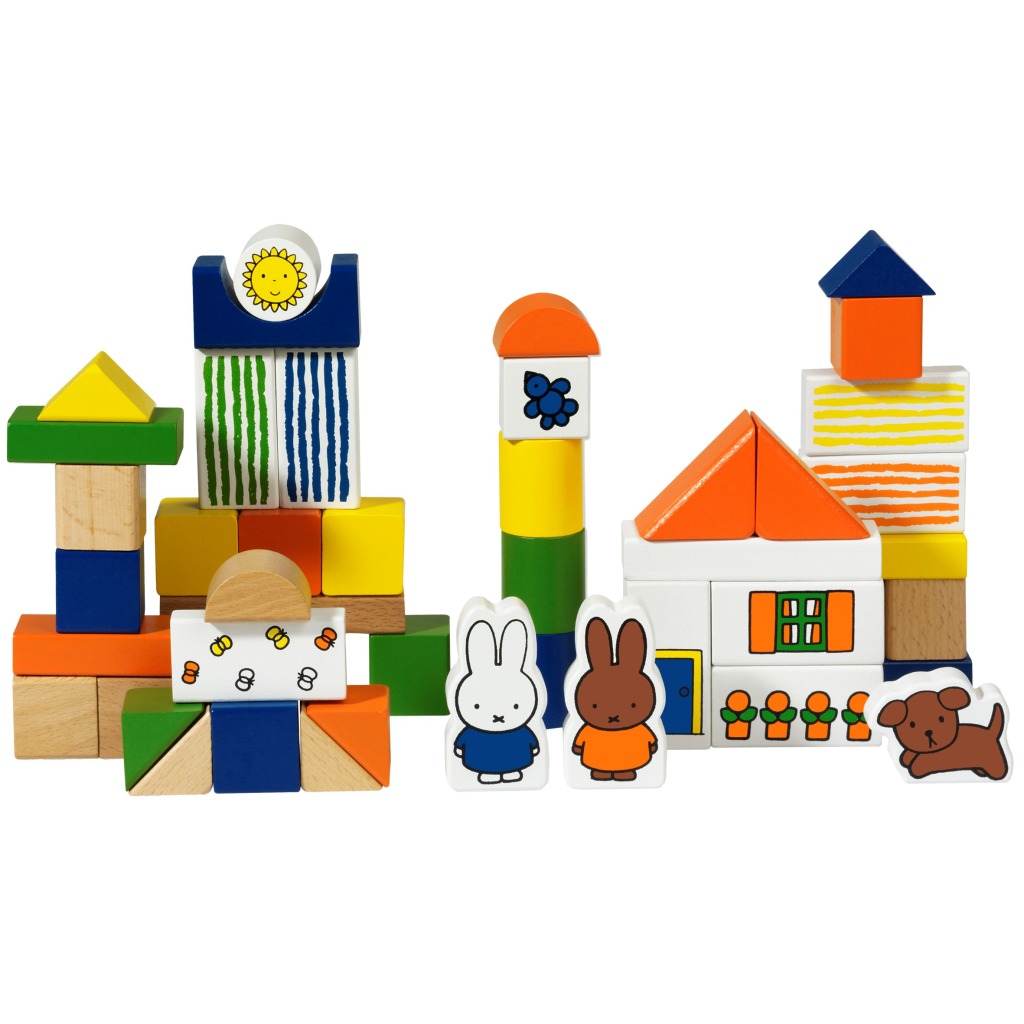 Nijntje Houten Blokken 50 Stuks Nijntje Houten Blokken 50 Stuks