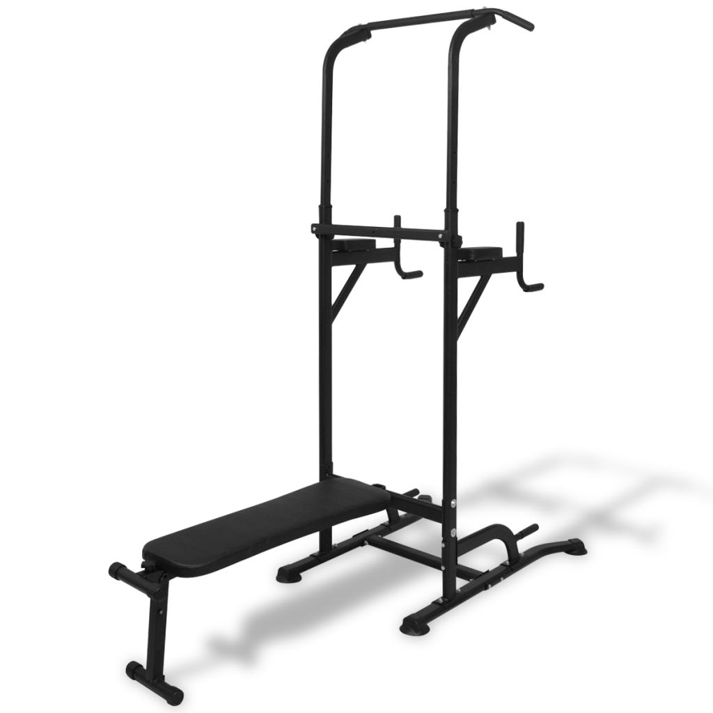 Fitness apparaat met sit-up bankje Fitness apparaat met sit-up bankje