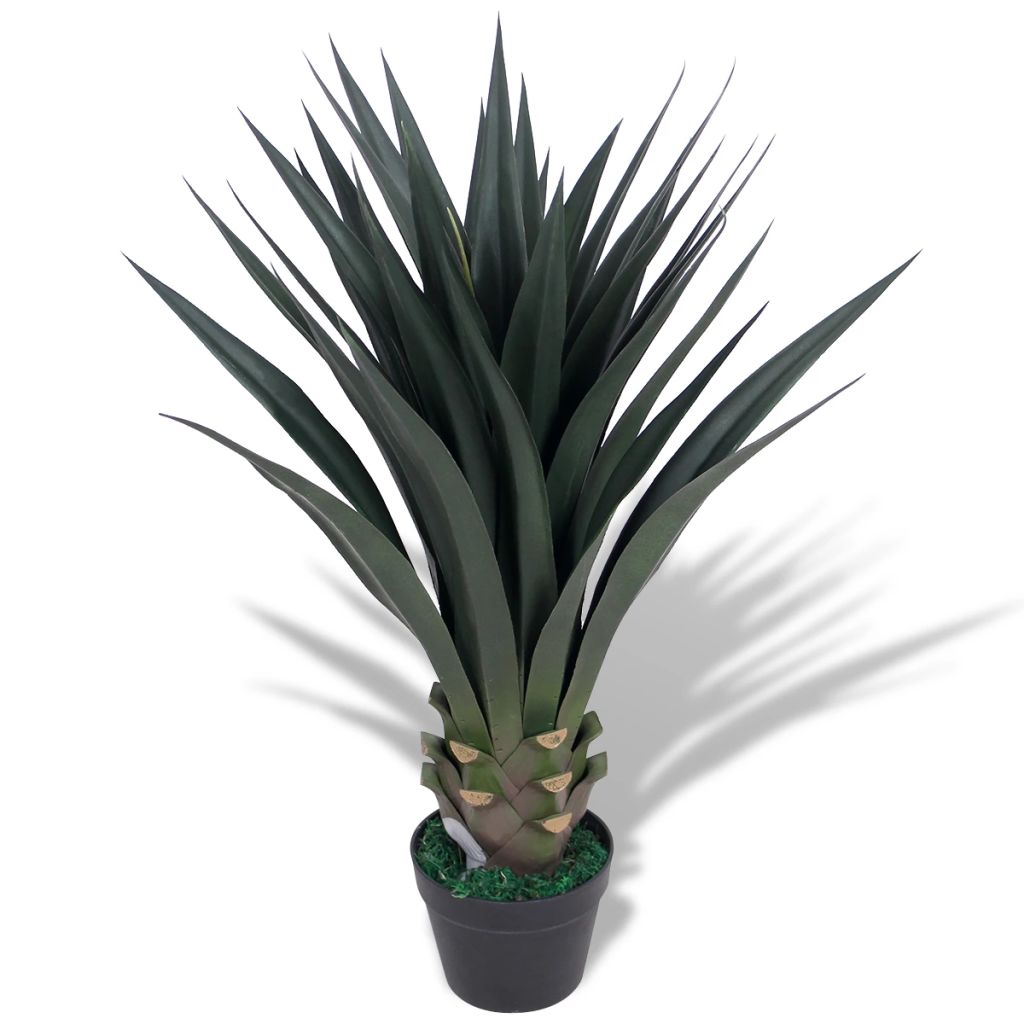Kunst yucca plant met pot 90 cm groen Kunst yucca plant met pot 90 cm groen