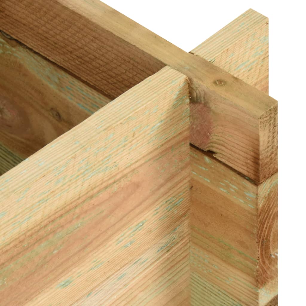 Plantenbak 120 cm FSC gempregneerd grenenhout Plantenbak 120 cm FSC gempregneerd grenenhout