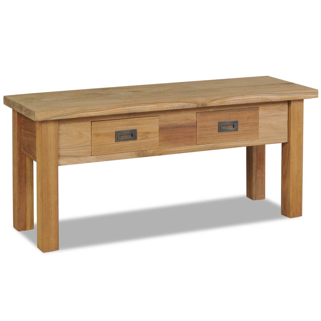 Halbankje massief teakhout 90x30x40 cm Halbankje massief teakhout 90x30x40 cm