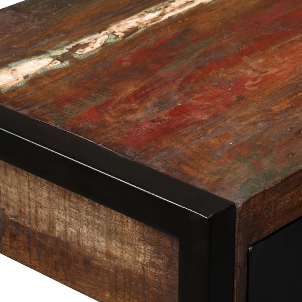 Bureau met 2 lades 120x50x76 cm massief gerecycled hout Bureau met 2 lades 120x50x76 cm massief gerecycled hout